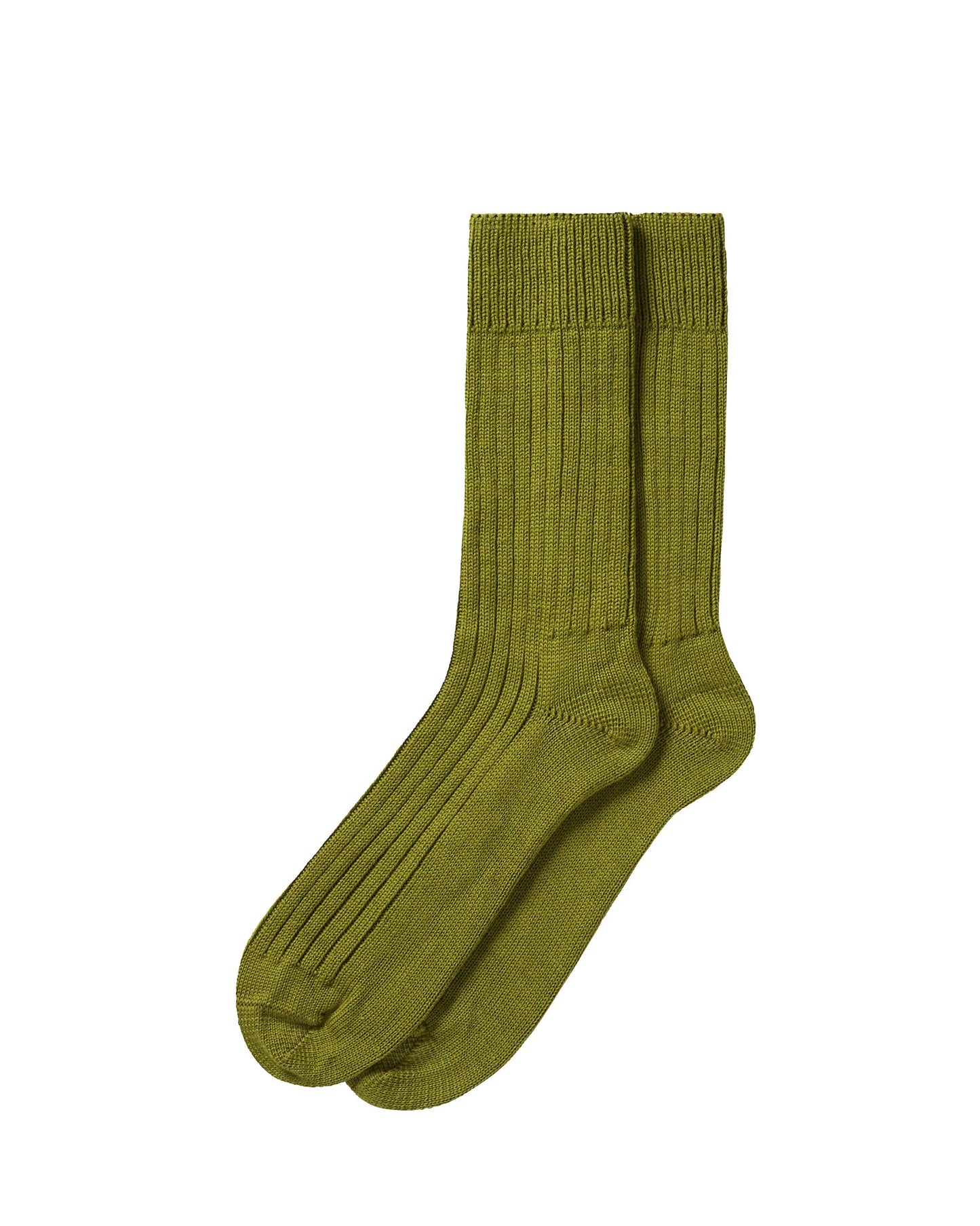 Green Wool Comfort Bradford Socks