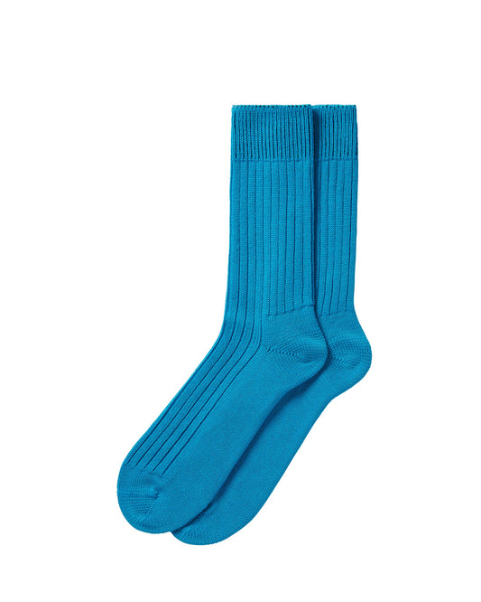 Bradford Wool Socks Turquoise