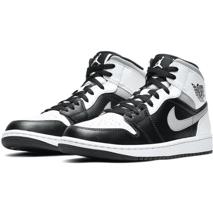 Air Jordan 1 Mid White Shadow GS