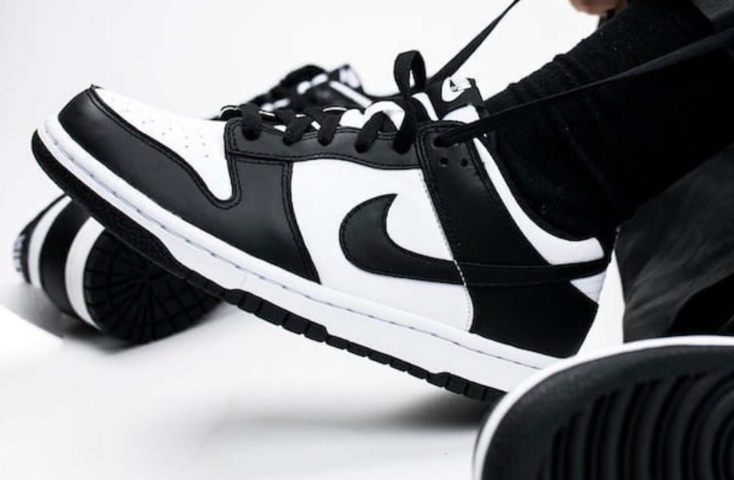 Dunk Low GS 'Black White'