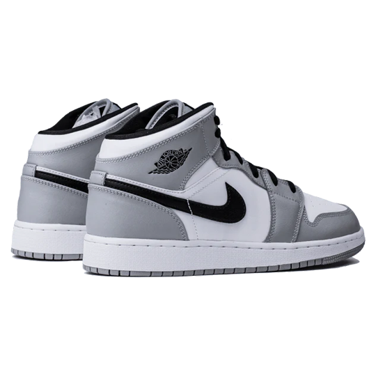 Air Jordan 1 Mid GS Light Smoke Grey