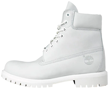 Premium 6 Inch Boots White