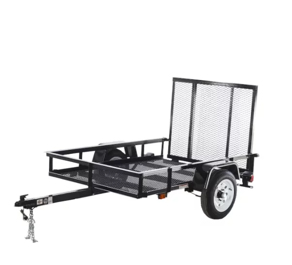 Carry-On Trailer 4′ x 7′ Mesh Floor Utility Trailer with Gate