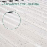 10 ft. W x 8 ft. D Storage Shed