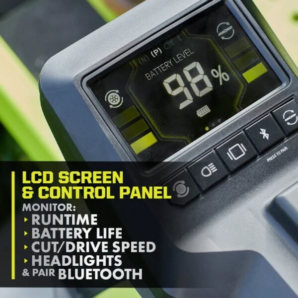 80V Max HP Lithium 54″ Brushless Electric Zero Turn Lawn Mower