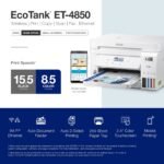 Epson EcoTank ET-4850 All-in-One Cartridge-Free Supertank Printer