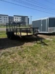 2025 6X12TA UTITILY TRAILER 2 FT WALLS 4568