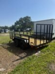 2025 6X12TA UTITILY TRAILER 2 FT WALLS 4568
