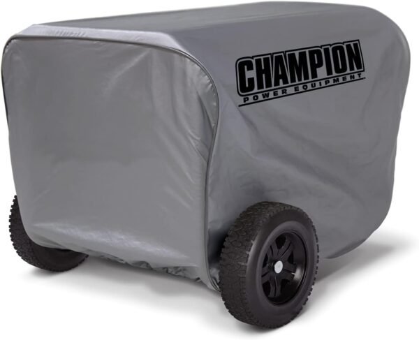 Champion 6250-Watt Open Frame Inverter Generator (100519) + Weather-Resistant Storage Cover