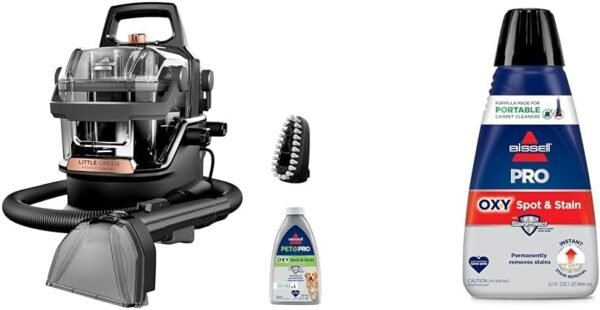 BISSELL Little Green HydroSteam 3618 Portable Carpet & Upholstery Cleaner