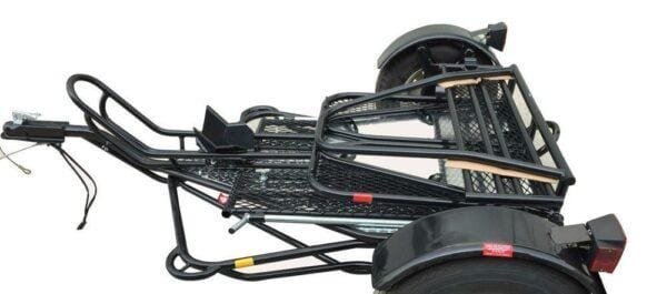 Single Rail Motorcycle Trailer – Compact, Easy-to-Tow Hauler for One Bike