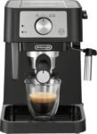 De’Longhi – Stilosa 15 Bar Pump Espresso Machine – Black and Stainless