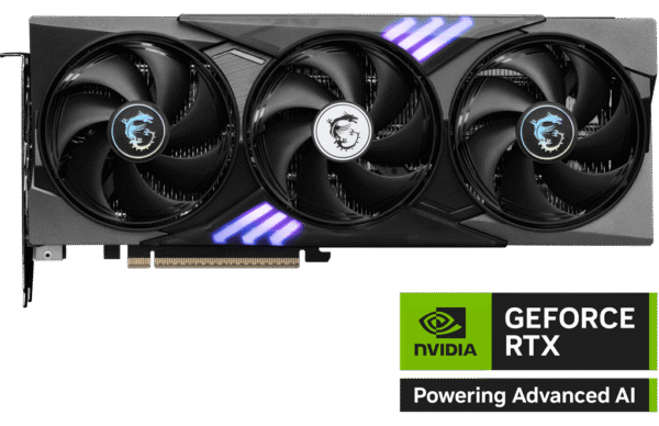MSI GeForce RTX 5060 Ti 16G GAMING TRIO OC Graphics Card, 16GB GDDR7, DPx3, HDMIx1, DLSS 4