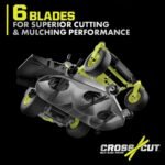 80V Max HP Lithium 54″ Brushless Electric Zero Turn Lawn Mower