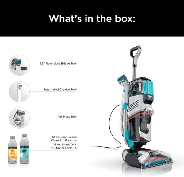 Shark CarpetXpert Carpet & Upholstery Cleaner with StainStriker, EX201