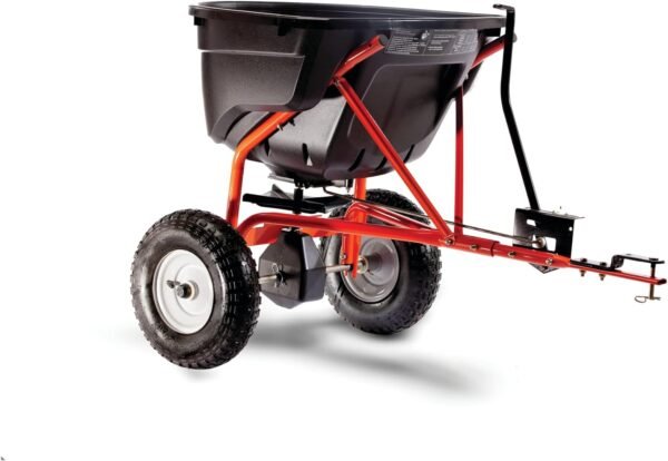 Agri-Fab 45-0543 Tow-Behind 100 lb Lawn & Garden Spiker Seeder Spreader