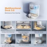 Roborock Qrevo Edge S5A Robot Vacuum & Mop, 18,500Pa, Zero-Tangle