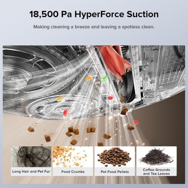 Roborock Qrevo Edge S5A Robot Vacuum & Mop, 18,500Pa, Zero-Tangle