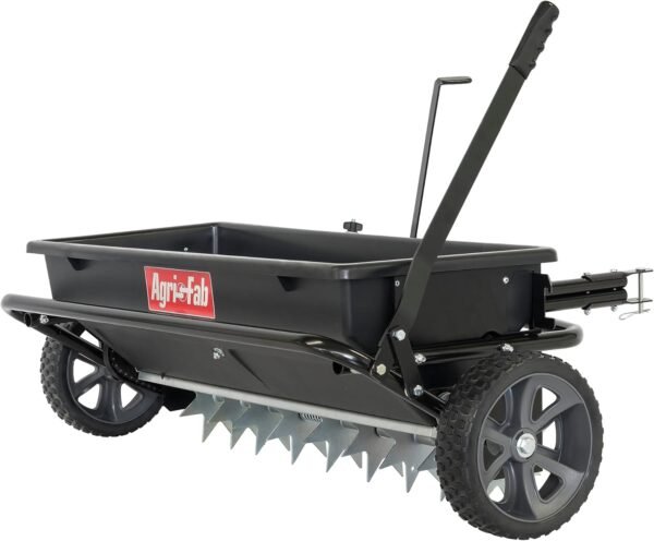 Agri-Fab 45-0543 Tow-Behind 100 lb Lawn & Garden Spiker Seeder Spreader