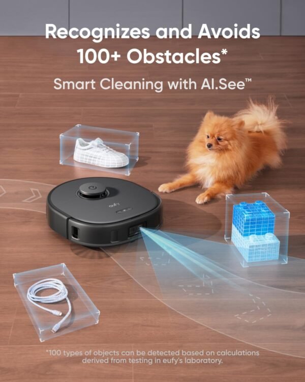 eufy X10 Pro Omni Robot Vacuum and Mop with AI & Auto-Cleaning