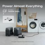 EF ECOFLOW DELTA Pro 3600Wh Portable Power Station – 3600W LiFePO4