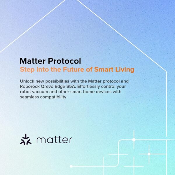 Roborock Qrevo Edge S5A Robot Vacuum & Mop, 18,500Pa, Zero-Tangle