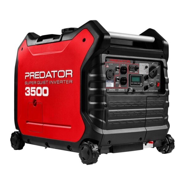 Predator 3500 Watt SUPER QUIET Inverter Generator with CO SECURE Technology