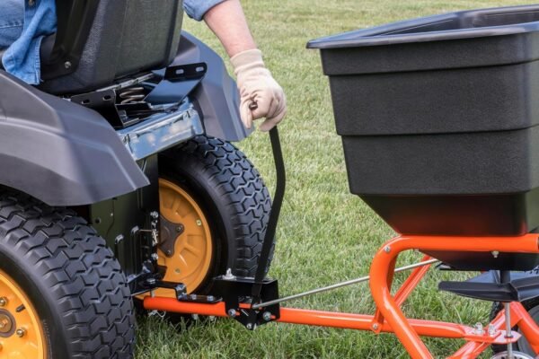 Agri-Fab 45-0543 Tow-Behind 100 lb Lawn & Garden Spiker Seeder Spreader