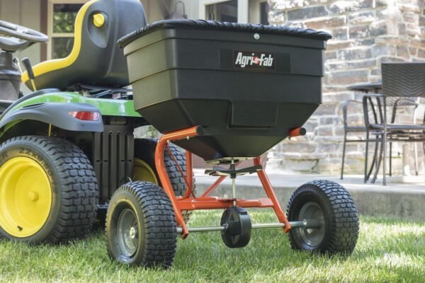 Agri-Fab 45-0543 Tow-Behind 100 lb Lawn & Garden Spiker Seeder Spreader