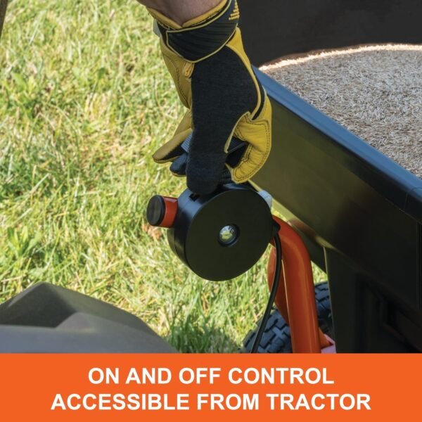 Agri-Fab 45-0543 Tow-Behind 100 lb Lawn & Garden Spiker Seeder Spreader