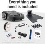 Husqvarna Automower 415X Robotic Lawn Mower with GPS, Self-Installation, 0.4 Acre