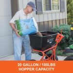 Agri-Fab 45-0543 Tow-Behind 100 lb Lawn & Garden Spiker Seeder Spreader