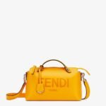 Fendi Leather Boston Bag