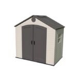 8 ft. W x 5 ft. D Plastic Storage Shed