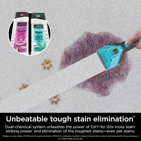 Shark CarpetXpert Carpet & Upholstery Cleaner with StainStriker, EX201