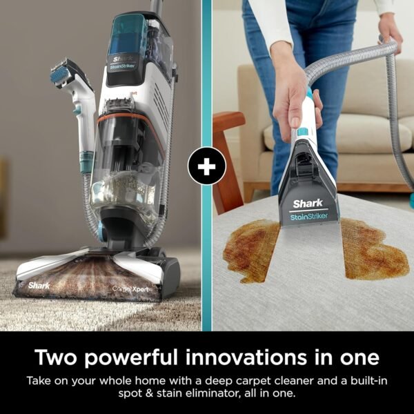 Shark CarpetXpert Carpet & Upholstery Cleaner with StainStriker, EX201