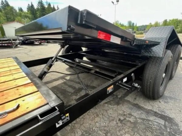 Interstate 7 X 22 Hydraulic Tilt 14K Trailer