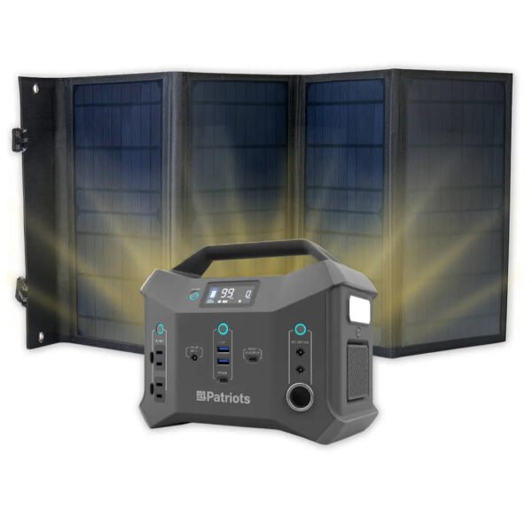 Patriot Power Sidekick Solar Generator & Solar Panel