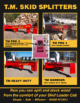 TM Warrior Log Splitter Skid Steer Attachment (30” Stroke)