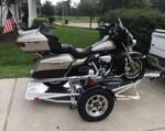 Stand-Up Motorcycle Trailer (Single)