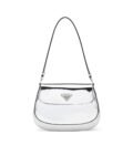 Prada Cleo Brushed Leather Shoulder Bag With Flap
