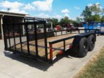 2025 7×16 Carry-On HD Landscape Trailer – 10K GVWR, Electric Brakes, Wood Floor