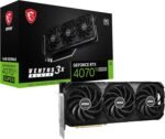MSI GeForce RTX 4070 Ti SUPER VENTUS 3X 16GB GDDR6X Graphics Card