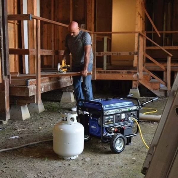 DuroMax XP5500EH 5,500 Watt Portable Dual Fuel Gas Propane Powered Generator