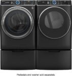 GE Profile – 7.8 cu. ft. Smart Front Load Electric Dryer with Steam and Sanitize Cycle and Washer Link – Carbon Graphite