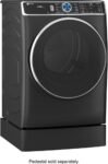 GE Profile – 7.8 cu. ft. Smart Front Load Electric Dryer with Steam and Sanitize Cycle and Washer Link – Carbon Graphite