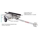 Malone EcoLight Single Kayak Trailer Package (1 Set Bunks)