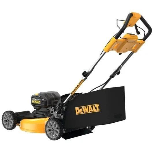21 in. 20-Volt Cordless Electric Manual Walk Behind Self Propelled Mower with Two 12 Ah Flexvolt Batteries and Charger