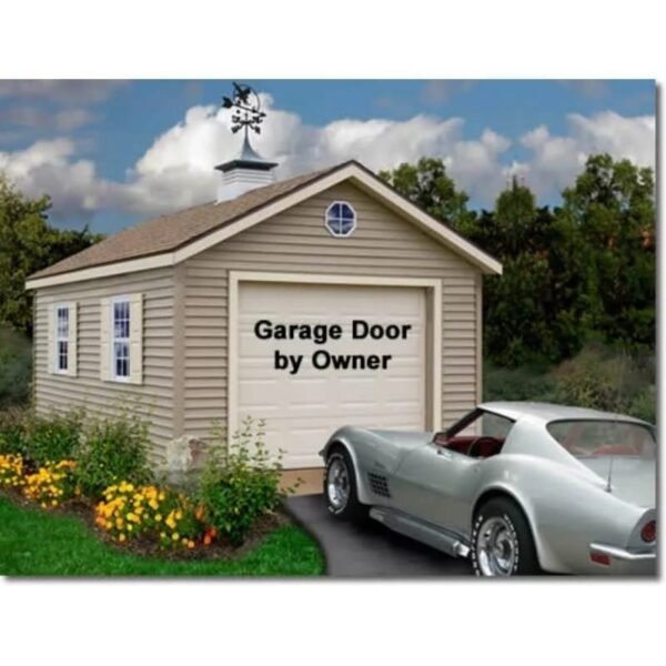Best barns Greenbriar 12’x20′ Wood Garage Barn Kit-Installation Included