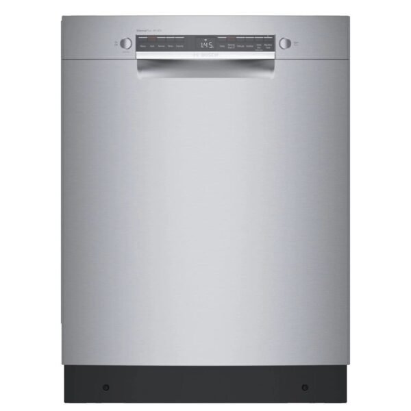 Bosch 300 Series 24″ Stainless Steel Built in Dishwasher-SGE53B55UC
